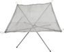 Wan GmbH Brasero portable - Foyer extérieur pliable - Cuisine extérieure - Acier inoxydable - 32 x 10 x 10 cm - Argent