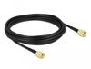 Delock 90474 coax-kabel LMR100 5 m RP-SMA Zwart