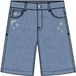 NAME IT - NKFROSE DNM LONG SHORTS 3388-IM - Meisjes - Bermuda shorts
