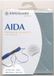 Zweigart borduurstof Aida 16ct/6.4 kruisje blauw/grijs 594 afm. 48x53cm