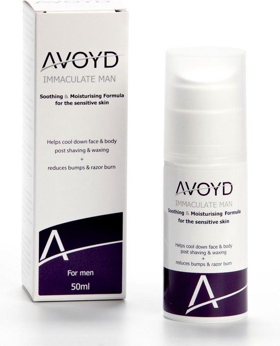 Avoyd Immaculate Man - 50 ml - Voorkomt scheerirritatie en rode bultjes - Unisex