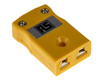 RS PRO Miniatuurformaat thermokoppelconnector voor thermokoppel type K
