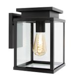 KS Verlichting Leicester Muurlamp Zwart met Bewegingssensor LED