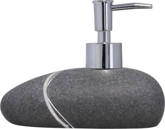 RIDDER LITTLE ROCK Vrijstaande zeepdispenser - Grijs - Plastic