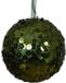 Decoris Kerstbal foam d8 cm dennengroen