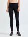 Craft Adv Essence Warm Sportlegging Dames - Zwart - Maat XS