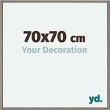 Your Decoration - Cadre photo 70x70 cm - Aluminium - Mercury Structuur - New York