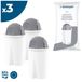 Wessper Classic waterfilterpatronen voor hard water | Vervanging voor Aquaphor Standard, Brita Classic, Dafi Classic filterpatronen. Verpakking met 3 stuks