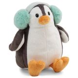 NICI Peluche Pingouin avec cache-oreilles, 12 cm