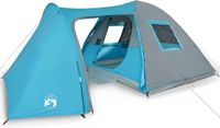 vidaXL Koepeltent 6-persoons waterdicht blauw