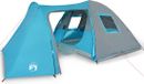 vidaXL Koepeltent 6-persoons waterdicht blauw