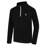 Dare 2B, Freehand Fleece Kinderskipully met Halve Rits, Zwart, Maat 104