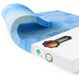 Surmatelas 90x200 cm, mousse Memory-Gel 5 cm, H3/H4, décompression de la pression