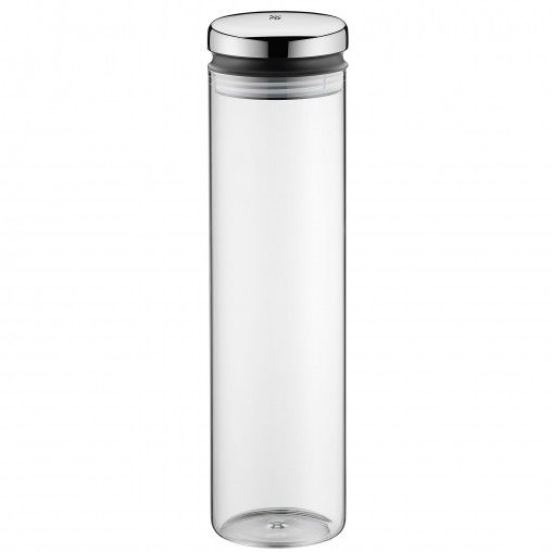 WMF Depot Jar - 2L - Stainless Steel & Glass - Round