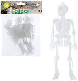 Atosa B/Sol Skelet 25 x 15 Glow in The Dark 12 U 38833