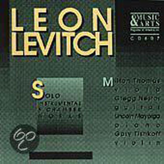 Chamber & Solo Instrument - Leon Levitch - CD
