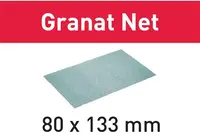 Netschuurmateriaal STF 80x133 P320 Granat Net - 50 stuks