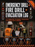 Emergency Drill + Fire Drill + Evacuation Log: 3-in-1 System | Fire Extinguisher Inspections, Evacuation Records & Emergency Preparedness Documentation