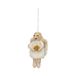 Suspension Icecat, feutrine, angelot, robe blanche et étoile