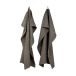 Himla Torchon de cuisine Hetty 50x70 cm lot de 2 Charbon