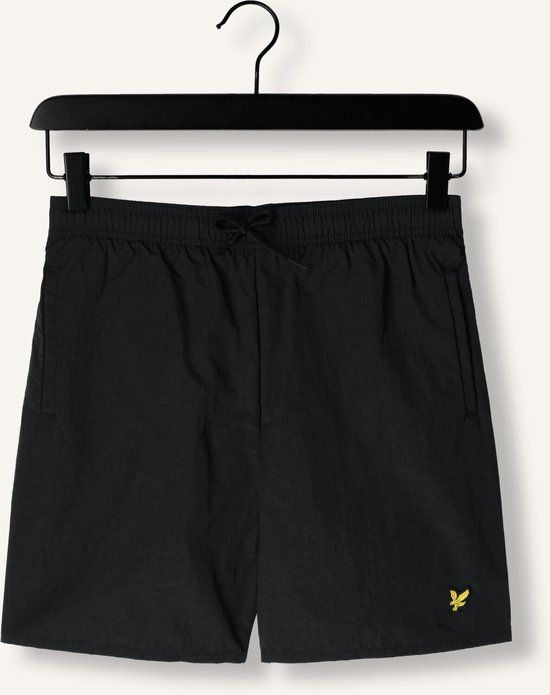 Lyle &amp; Scott Lyle & Scott Plain Swim Short Zwemkleding Jongens - Zwart - Maat 134/140