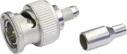 Telegärtner J01000A0040 BNC-connector Stekker, recht 50 Ω 1 stuk(s)