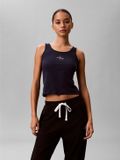 Calvin Klein Débardeur Femme Bleu Coton