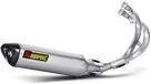 Akrapovic Racing Line Kawasaki Er-6 N/f 12 S-k6r7-ht Non homologué Système d'échappement complet Argent