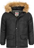 Lonsdale Rothley Jas Zwart 164 cm Jongens,Meisjes
