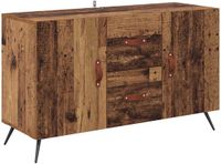 vidaXL Dressoir Oud Hout 100 x 36 x 60 cm Bewerkt Hout