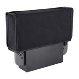eXtremeRate Zwarte nylon stofhoes, met zachte voering, krasbestendig, waterdicht, voor Nintendo Switch Joy-Con & Switch OLED Joy con laadstation