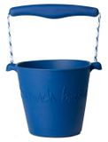 SCRUNCH Speelgoedemmer - Blauw - Opvouwbaar - Recycleerbaar