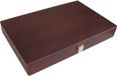 Hot Games Backgammon Koffer Hout Bruin 35x23 - Bordspel