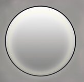 INK® SP24 Ronde Spiegel - 120cm - LED, Verwarming & Colour Changing - Mat Zwart