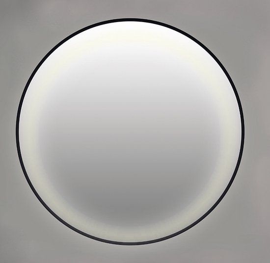 INK® SP24 Ronde Spiegel - 120cm - LED, Verwarming & Colour Changing - Mat Zwart