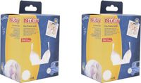 Nuby Nûby - 2-pack Borstkompressen voor overdag - Wit - 60 stuks