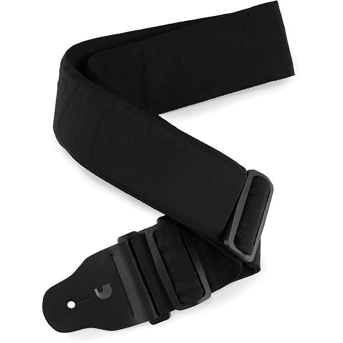 D'Addario 75B000 Gitaarband voor Basgitaar - 3" - Zwart