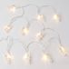 Lichtketting met klemmen en 10 leds 160 cm