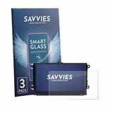 Savvies 3 Stuks Screenprotector - Geschikt voor Xtrons ID90MTVL - Beschermfolie Glas Transparant