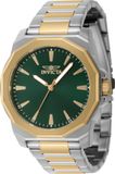 Invicta Speedway Stainless Steel Quartz Herenhorloge - 42mm