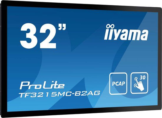 iiyama ProLite TF3215MC-B2AG 31.5" Touchscreen Monitor - Full HD - Black