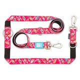 Max & Molly multifunctionele hondenriem 2 m met 2 karabijnhaken, magical/M schouderlijn, gevoerd, veilig en flexibel, comfort voor je trouwe metgezel