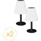 EZIlight® Lampe solaire - Pack de 2 lampes
