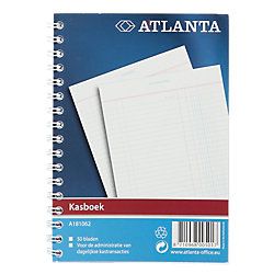 Jalema Kasboek met spiraal Gelinieerd 10,3 x 14,7 cm