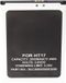 AccuCell batterie Li-Ion - 3000mAh (3.8V) pour HomTom HT17, HomTom HT17 Pro