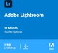 Adobe Photoshop Lightroom CC - 1 Jaar - 1TB - Download