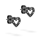 Tamaris Armband TJ-0499-E-08 IP Black, 0,8 cm, Roestvrij staal, Zirkonia