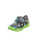 SUPERFIT Huisschoenen lichtblauw / grijs / appel