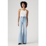 Levi's Ribcage Bell Jeans Maat: W34L32 | Flared Jeans Outlet | Dames | Blauw