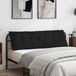 vidaXL Coussin de dossier Noir 200 x 19 x 50 cm Tissu